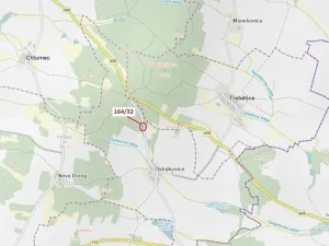 Dražba lesa, Budíškovice, 1817 m2