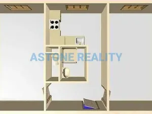 Pronájem bytu 2+1, Praha - Záběhlice, Jahodová, 52 m2