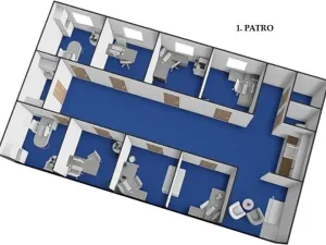 Pronájem kanceláře, Brno, Cimburkova, 182 m2