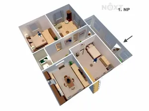 Prodej rodinného domu, Petrohrad, 102 m2