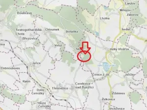 Prodej lesa, Velký Vřešťov, 1545 m2