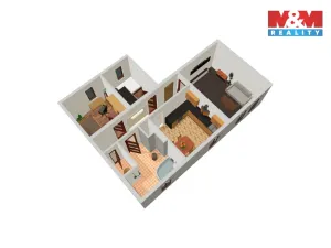 Prodej bytu 3+1, Liberec - Liberec VII-Horní Růžodol, Tylova, 74 m2