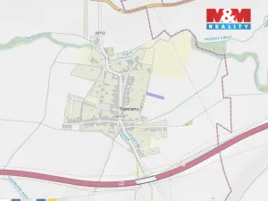 Prodej pozemku pro bydlení, Topolany, 1194 m2