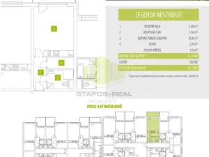 Pronájem bytu 1+kk, Olomouc, Janského, 36 m2