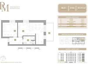 Prodej bytu 2+kk, Lipník nad Bečvou, Mánesova, 47 m2