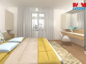 Prodej bytu 2+1, Teplice - Trnovany, Masarykova třída, 67 m2