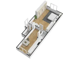 Prodej bytu 1+1, Uničov, Olomoucká, 40 m2