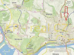 Prodej zahrady, Litoměřice, 912 m2