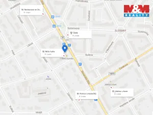 Pronájem kanceláře, Plzeň - Východní Předměstí, Slovanská, 73 m2