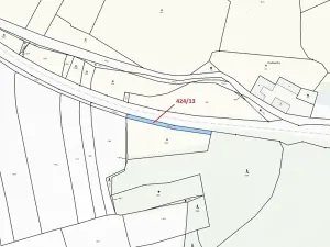 Dražba pozemku, Nerestce, 392 m2