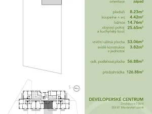 Prodej bytu 2+kk, Mariánské Lázně, Chebská, 57 m2