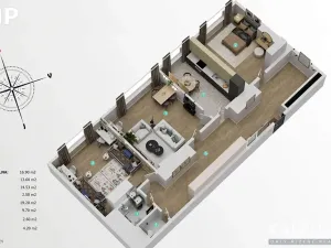 Prodej bytu 3+1, Kladno, Vrchlického, 78 m2