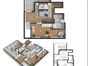 Prodej bytu 3+kk, Praha - Vršovice, Ruská, 84 m2