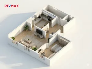 Prodej bytu 2+1, Česká Lípa, Dubická, 63 m2