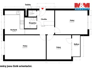 Prodej bytu 3+1, Železná Ruda, U Řezné, 79 m2