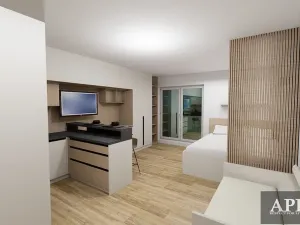 Pronájem bytu 1+1, Zlín, Pod Hradem II, 27 m2