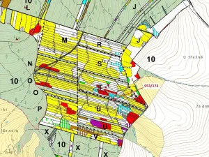 Dražba lesa, Nová Hradečná, 6275 m2