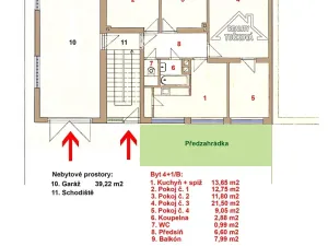Prodej vícegeneračního domu, Praha - Michle, Pod Sychrovem I, 460 m2