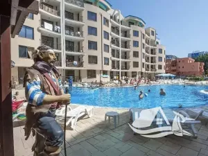 Prodej bytu 1+kk, Nesebar, Bulharsko, 38 m2