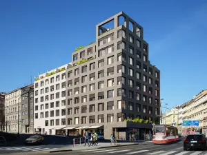 Pronájem bytu 1+kk, Praha - Smíchov, Plzeňská, 41 m2