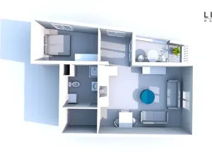 Pronájem bytu 2+kk, Olomouc, Wolkerova, 58 m2