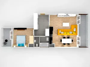 Prodej bytu 2+kk, Praha - Hlubočepy, Silurská, 62 m2