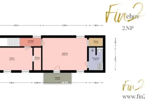 Prodej rodinného domu, Tehov, Dlouhá, 102 m2