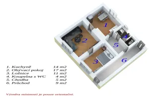 Prodej rodinného domu, Kroměříž, 85 m2