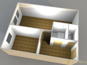 Pronájem bytu 2+kk, Nymburk, Generála Antonína Sochora, 40 m2