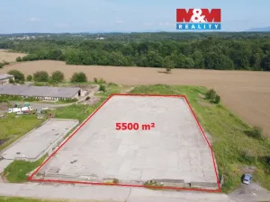 Pronájem komerčního pozemku, Vratimov, 5517 m2