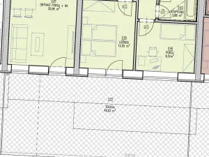 Prodej bytu 3+kk, Brno, Chvalovka, 54 m2