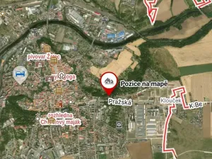 Prodej zahrady, Žatec, Pražská, 2070 m2