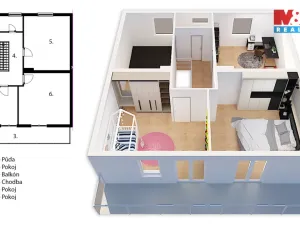 Prodej rodinného domu, Břehy, Pod Bílou hůrou, 155 m2