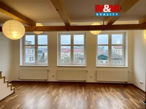 Pronájem bytu 3+kk, Praha - Holešovice, Za papírnou, 82 m2