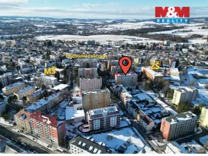 Pronájem bytu 3+1, Jihlava, Kollárova, 69 m2