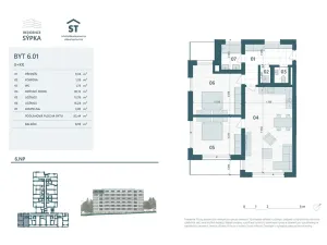 Prodej bytu 3+kk, Otrokovice, tř. Tomáše Bati, 83 m2