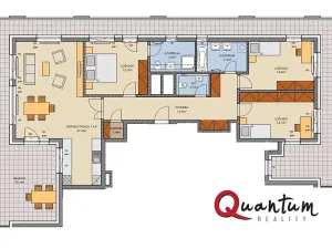 Pronájem bytu 4+kk, Praha - Stodůlky, Medunova, 119 m2