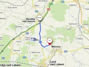 Pronájem komerčního pozemku, Milovice, Topolová, 21200 m2