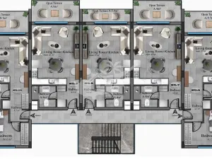 Prodej bytu 1+1, Agios Amvrosios Keryneias, Kypr, 47 m2