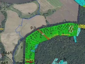 Prodej lesa, Přerov nad Labem, 2852 m2