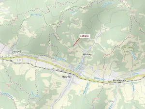 Dražba lesa, Hovězí, 2438 m2