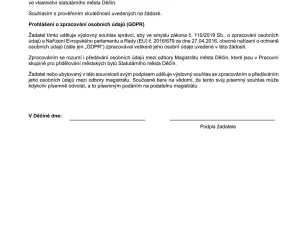 Pronájem bytu 1+1, Děčín, Mírové nám., 39 m2