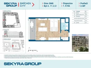 Prodej bytu 1+kk, Praha, 35 m2