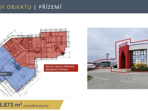 Pronájem obchodního prostoru, Průhonice, Uhříněveská, 2228 m2