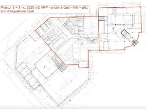 Pronájem kanceláře, Praha, 2228 m2