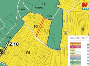 Prodej zahrady, Nebovidy, 788 m2