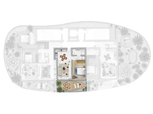 Prodej bytu 2+kk, Lemesos, Kypr, 62 m2