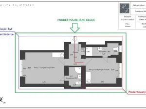 Prodej bytu 1+kk, Ústí nad Labem, Truhlářova, 17 m2
