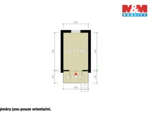 Prodej chaty, Chrást, 17 m2