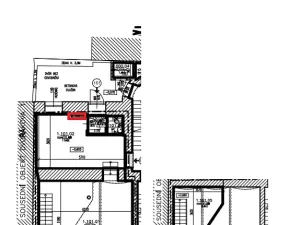 Pronájem obchodního prostoru, Brno, Dvořákova, 72 m2